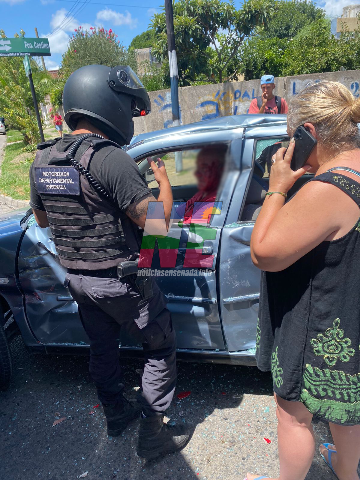 Accidente en Ensenada